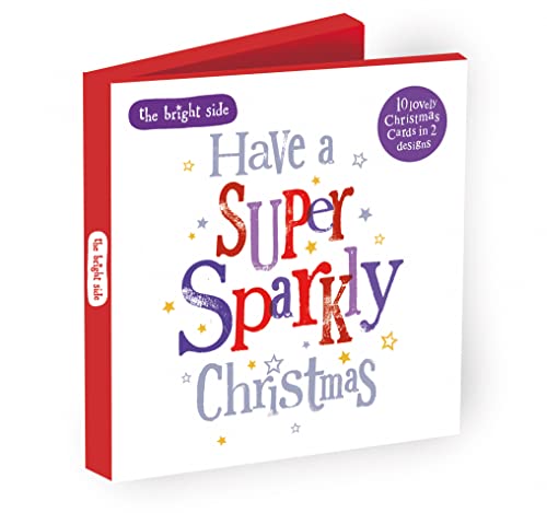 Danilo Promotions Official Brightside Box Christmas Cards, 10 Cards/ 2 Designs, Multi, BRXB1