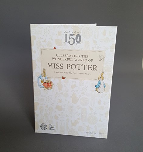 The 2016 Beatrix Potter 50p (FIFTY PENCE) Coin Hunt Collector Album Folder - NO COINS are included