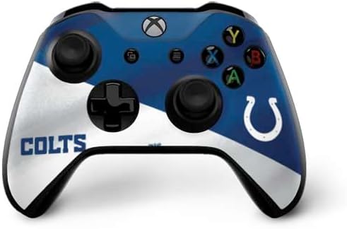 Skinit Decal Gaming Skin Compatible with Xbox One X Bundle - Officially Licensed NFL Indianapolis Colts Design