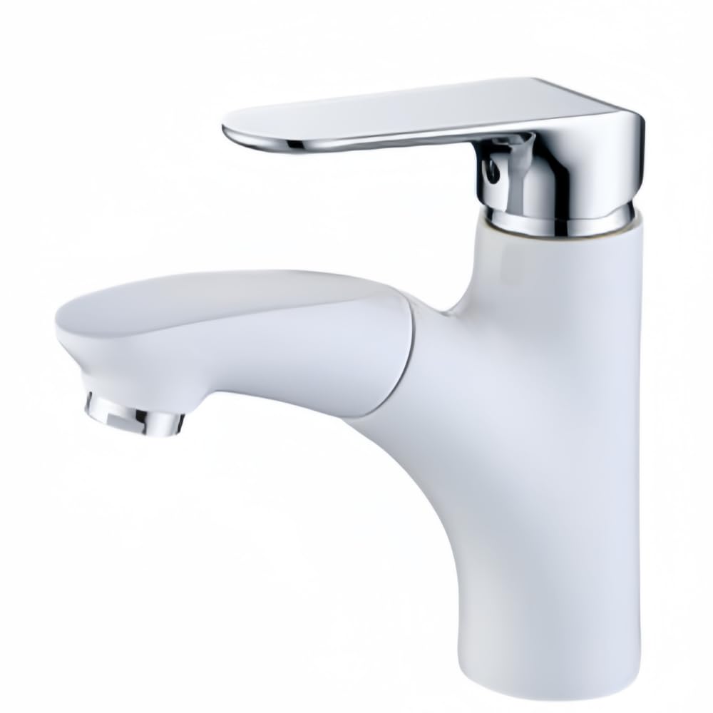 Robinet de lavabo à shampoing mitigeur eau chaude froide gris noir