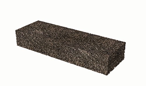 Bon 14-293 Tile Setter's Black Silicone Carbide Rub Brick, 24 Grit
