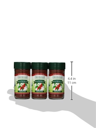 Frontier Spices, Organic Ground Paprika, 2.1 Ounce (Pack Of 3) #TOP3