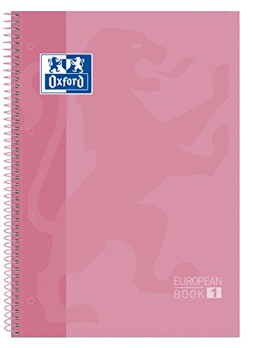 Oxford Classic - Cuaderno microperforado, A4, 210 x 297 mm, color rosa chicle