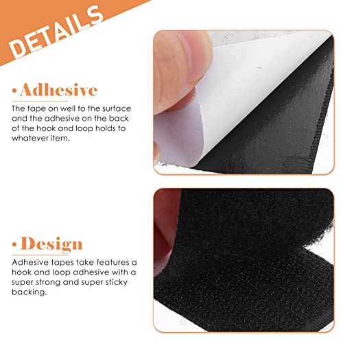 Operitacx 50 pares de tapete fita aderente para carpete dupla face anti ondulação antiderrapante tap
