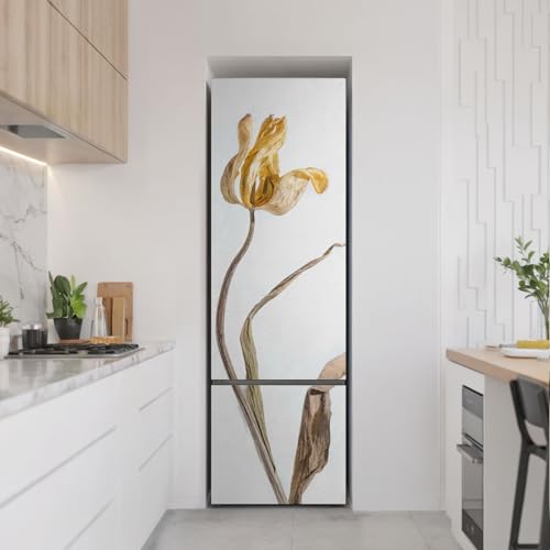 Sticker frigo 60x190 cm pour masquer les rayures et décorer - 3