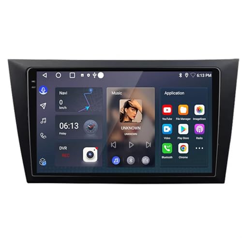 Radio coche 2 DIN con GPS para VW Golf 6 MK6 y pantalla táctil de 64G 1