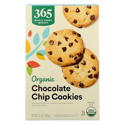 365 by Whole Foods Market, Organic Chocolate Chip Cookies, 12 Ounce