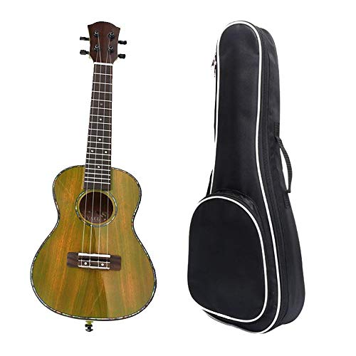 Wangxiaoxia Ukulele Holz 23 Zoll Konzert Ukulele Uke Shiny Glossy Finish Mahagoni Hawaii Kinder Kleine Gitarre Cover