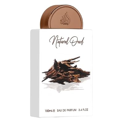 Lattafa Pride Natural Oud for Unisex Eau de Parfum Spray, 3.4 Ounce / 100 Ml