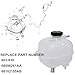 Coimoviol 603-838 Engine Coolant Reservoir with Cap Compatible with Chrysler 200 2015 2016 2017, Jeep Cherokee 2014 2015 2016 2017 2018, Pressurized Overflow Recovery Expansion Tank, OEM 68096261AA