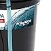 Hydrofarm RS5GAL8SYS Root Spa 8, 5 Gallon Bucket System, Black
