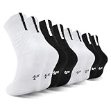 Dingcooler Basketball Socks for Men & Boys, Cushioned Athletic Sports Crew Socks for Youth Adult