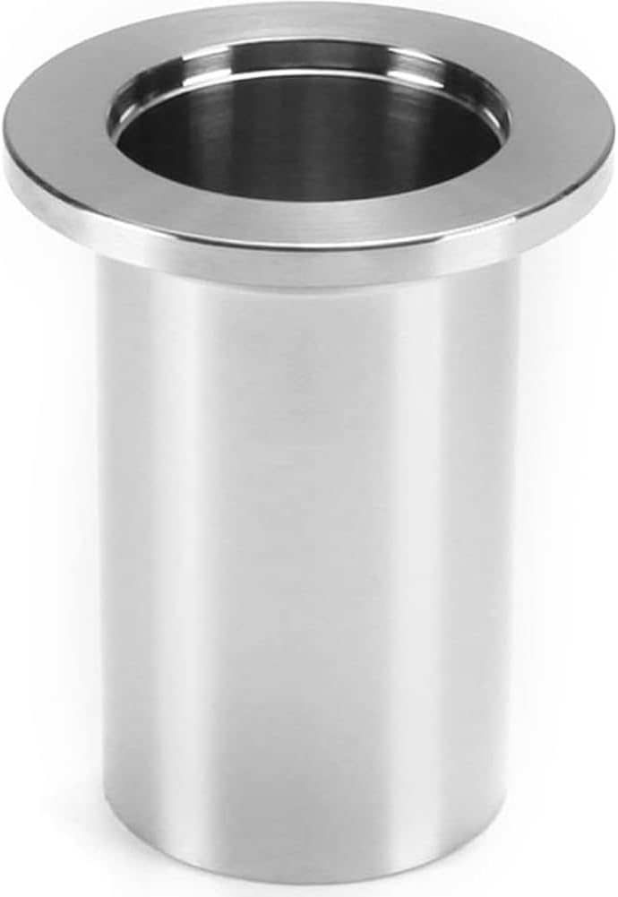 Half Nipple, Long Weld Stub KF-25, Length=50mm /1.96, Vacuum Weld Sock Flange, Size ISO NW-25, Stainless Steel, Vacuum Pump Flange Fitting Parts (KF25-50)