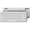 LOFREE Flow84 Low Profile Mechanical Keyboard, 75 Percent Rechargeable Wireless Keyboards with Bluetooth and Wired Connection for Windows, Mac OS/White Ghost Linear Switches