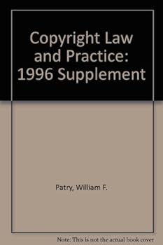 Paperback Copyright Law and Practice: 1996 Supplement Book
