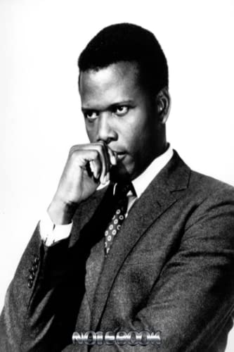 Cahier Sidney Poitier ligné pour notes de Thanksgiving de format classique