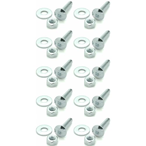 Boulons de chariot 1/4-20 x 1-1/4 vis à tête bombée collet carré bois et métal BCP279