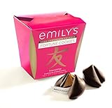 Emily's Dark Chocolate Covered Friendship Fortune Cookies 3.5oz