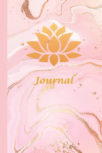 Journal rose et doré pour femme : le carnet idéal à offrir en cadeau
