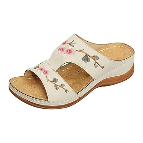 HAOLEI Women's Comfy Summer Sandals Cover