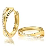 [L'a Poume] ピアス フープピアス 【女性誌Ray掲載】リングピアス レディース 最高級 キュービックジルコニア 金属アレルギー対応 シルバー925