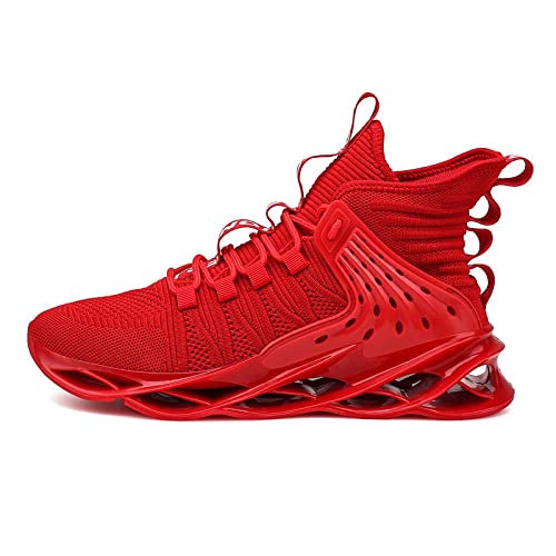 Image of Hello MrLin Men's Running Shoes Non Slip Athletic Tennis Walking Blade Type Sneakers Hip Hop