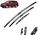 Produktbild Scheibenwischer-LHD-Set für vordere und hintere Wischerblätter, für Honda CRV CR-V 20072011 MK3 Windschutzscheibe, Windschutzscheibe, Fenster, 26 Zoll + 17 Zoll + 14 Zoll Scheibenwischer