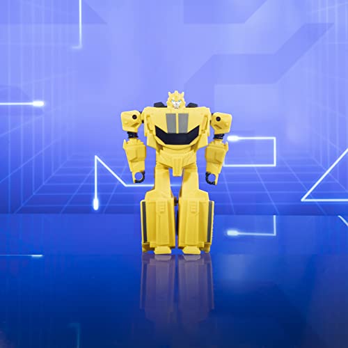 Transformers Toys Earthspark 1-Step Flip Changer Bumblebee 4-Inch Action Figure, Robot Toys For Ages 6 And Up #TOP4