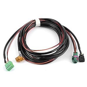 Kabelboom Sockets USB AUX Schakelaar Harness Adapter Connector MIB Carplay MQB Telefoon 5G0 035222 E 5Q0 035724 Past voor Lamando