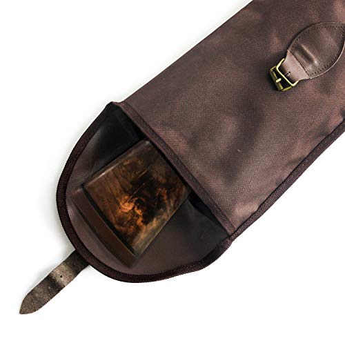 Guguluza Rifle Sleeve Durable Shotgun Sock Lightweight Lined Gun Cases Cover Brown Storage Bag (47") #TOP2