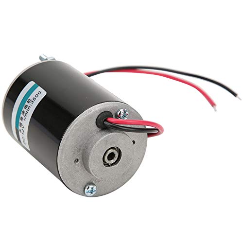 Moteur à courant continu 12V anti-vibration avec arbre creux pour montage direct