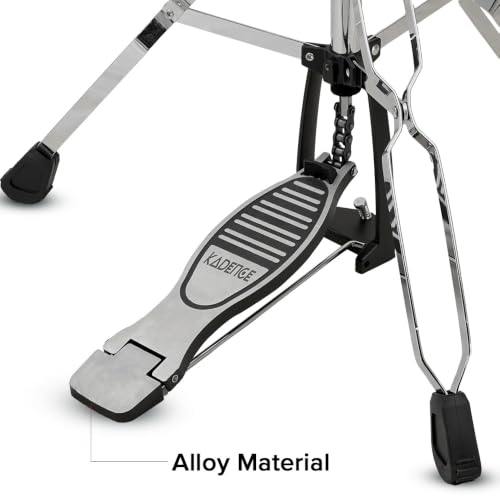 Image of Kadence HHJ01 Jamming Series 2.7kg Hi-Hat Stand | Chain-Drive Pedal & Adjustable Tension | Double-Braced Tripod | Gig-Ready Design | Chrome Finish