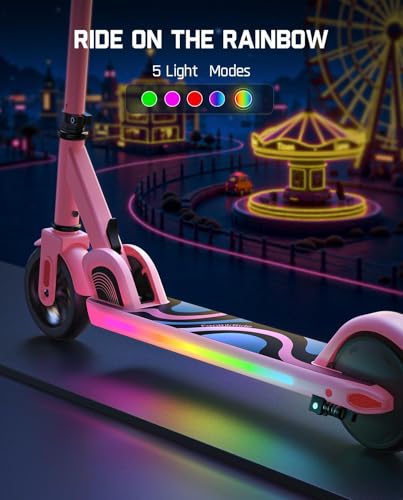 image for FanttikRide C9 Pro Electric Scooter for Kids 8-12, Adjustable Handleba