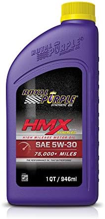 Royal Purple 11745-6PK HMX SAE 5W-30 High-Mileage Synthetic Motor Oil - 1 qt. (Case of 6)