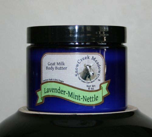 Lavender-Mint-Nettle Goat Milk Body Butter (6 oz) - Pack of 3