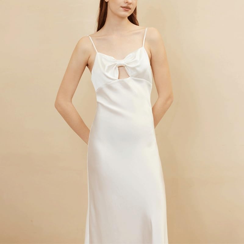 Evening Dress Spaghetti Strap Long Nightdress Nightgown