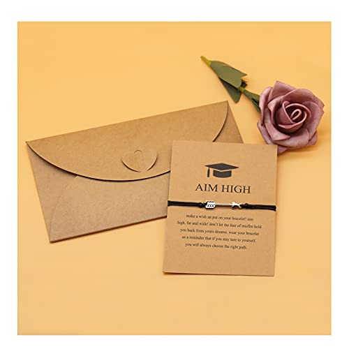 Rzking Graduation Gifts For Her Arrow Bracelet Class Of 2023 College Graduation Presents For Classmates Bestie Sister (Aim High: Arrow) #TOP2