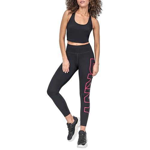 Legging DKNY high waist logo femme contre les ceintures qui glissent