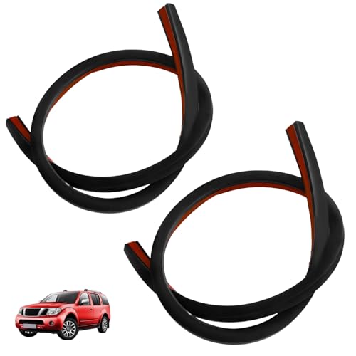 IWIWE Universal Car Wire Hider 3.28 Ft with Adhesive Backing for Hide Wires for Roof Rack Light Bar，Wires to Secure The Car Recorder(Black,2Pack,Total 6.56 Ft)