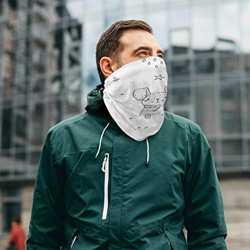 Unisex Multifunctional Headwear Face Mask, Seamless Cover Mouth Bandanas Gaiter, Sun Dust Protection Windproof Headband Neck Gaiter Warmer Balaclava