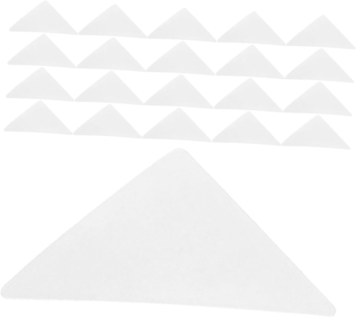 240Pcs Strong PVC Shirt Collar Inserts for Men’s Formal Shirts No Curl Collar Support Triangle Patch Edge Shaper for Casual and Formal Shirts Anti-warping Stays
