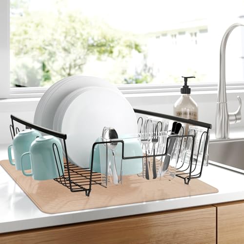 Stove Top Cover for Electric Stove - Silicone Stove Mat for Glass Top, Glass Cooktop Protector, XL Dish Drying Mats For Kitchen,Oven Covers for Electric Stove (Caramel,30 x 21)