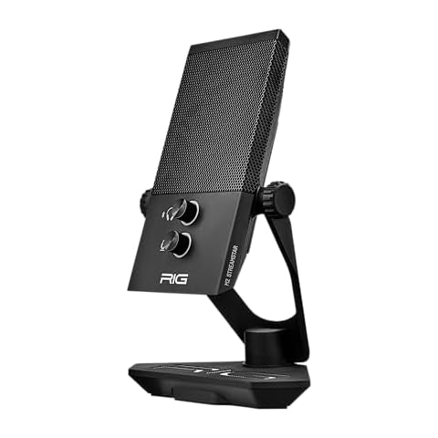 RIG M2 STREAMSTAR PRO HD | Wired USB Streaming Microphone with 24-Bit DAC and Bluetooth Low Latency aptX HD Audio Cover