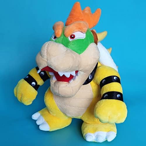 Premium 10-Inch Bowser Plush Toy - Soft & Cuddly Bowser Stuffed Plush Classic Villain Character Toy for Kids & Collectors - Ideal Gift for Boys Kids & Fans MS051