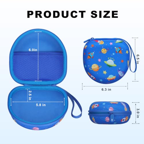 DR·AMIU Kids Headphone Case for iClever/Acer/JBL, Space Blue(Case Only) by DR·AMIU - Used condition - Image 7