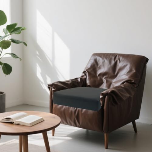 RUIXUAN Sitzerhöhung Sitzkissen Stuhlkissen Aufstehhilfe Sofa Bodenkissen Sitzpolster für Sessel & Liegesessel – Extra große Gel-Memory-Schaum Orthopädisch & rutschfest 50x50x12.7 cm