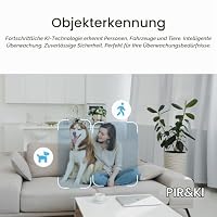 INSTAR IN-8401 2K+ schwarz - LAN/WLAN Überwachungskamera mit KI (AI) - IP Kamera - WPA3-2,4 und 5Ghz WiFi - 2-Wege Audio - PIR - Wärmesensor - Nachtsicht - 940nm unsichtbare LEDs - HomeKit - MQTT – Ansicht 6