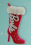 1 X Barbie Fashion Boot 2014 Carlton Heirloom Ornament