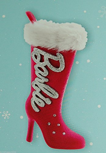 1 X Barbie Fashion Boot 2014 Carlton Heirloom Ornament