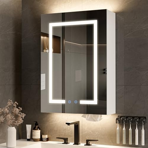 Belandi 18x24 LED Lighted Medicine Cabinet